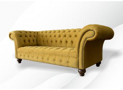 xxl Bank Bank Chesterfield 225 cm Beklede Bankstellen 3-zits Leder Textiel Stof Nieuw  xxl Bank Bank Chesterfield 225 cm Gestoffeerde Bankstellen 3-zits Leer Textiel Stof Nieuw
