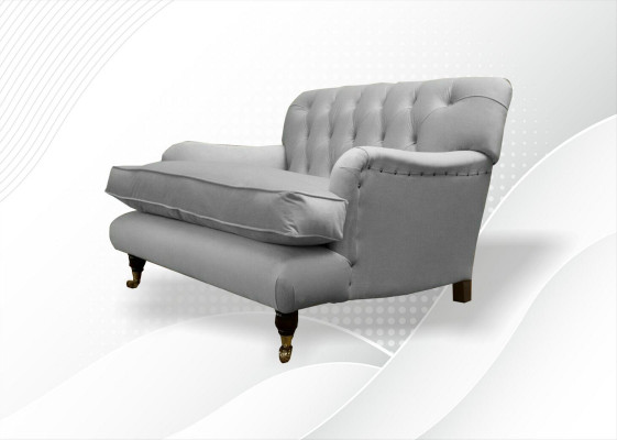 Chesterfield fauteuil televisie ontwerp gestoffeerde bank Chesterfield textiel Nieuw