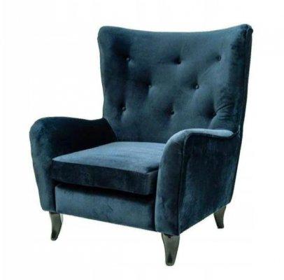 Fauteuil Textiel Chesterfield fluweel meubels woonkamer moderne banken blauw.