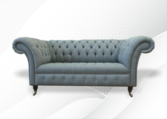 Chesterfield bank bank bekleding ontwerper 2 zits bankstel bankstellen tweezits nieuw