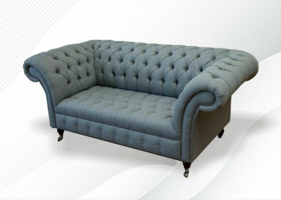 Chesterfield bank bank bekleding ontwerper 2 zits bankstel bankstellen tweezits nieuw