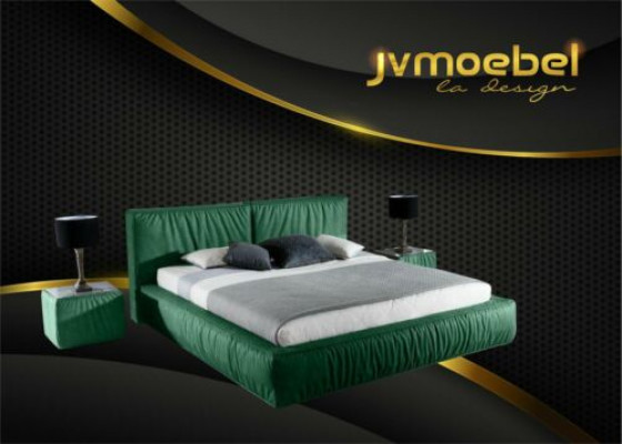 Ontwerpbedden Slaapkamer Sets Bed 2x Nachtkastje Klassieke Luxe Meubels