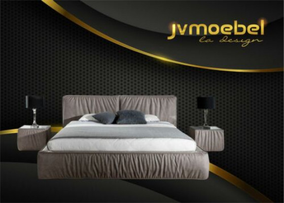 Ontwerpbedden Slaapkamer Sets Bed 2x Nachtkastje Klassieke Luxe Meubels