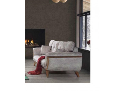 Luxe driezits moderne bank gestoffeerde meubels grijze banken sofa's