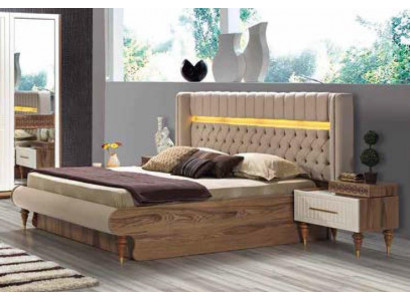Bed dubbel bed bedden meubels inrichting nieuw slaapkamer meubels ontwerp