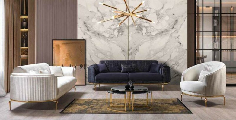 Luxury eenzitter fauteuil bank stoffering meubels ontspannen club ontwerper sofa.