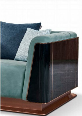 Chesterfield Bank Leer Driepersoons Bank Bekleding Ontwerp Meubels Luxe