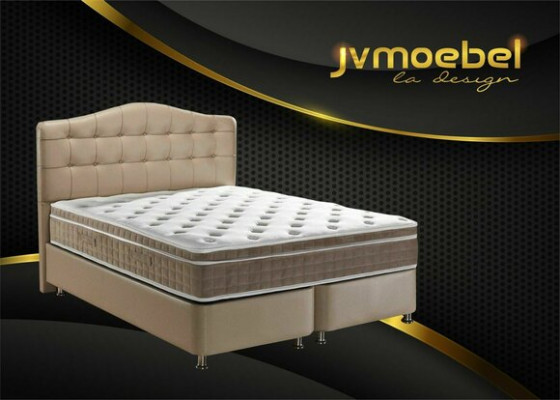 Bed Leder 2x Nachtkastje 3-delig Slaapkamer Set Meubels Modern Luxe Bedden Nieuw