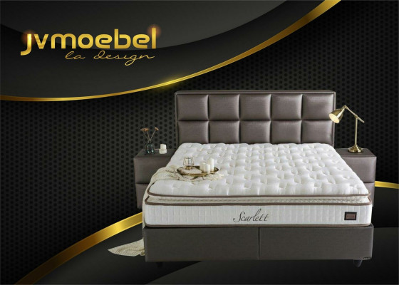 Bed lederen 2-delige nachtkast 3 stuks Slaapkamer Set Meubilair Modern Kwaliteit Bedden Nieuw