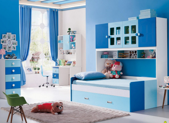 Ontwerper kamer jeugd & kinderen slaapkamer tafel bed commode set nieuw