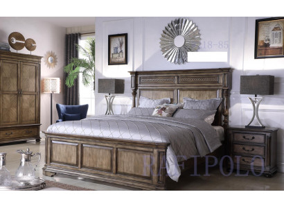 Landhuis designer meubels bed dubbele slaapkamer 180x200cm bedden Gründerzeit.