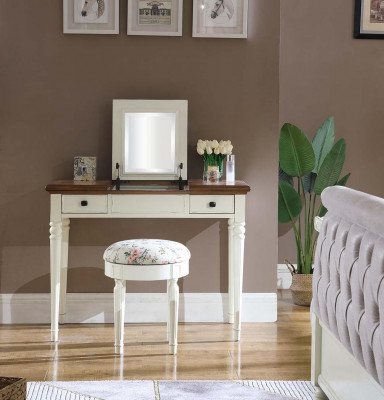 Vanity Mirror Luxury Console Dresser Bedroom Console Table Wood New