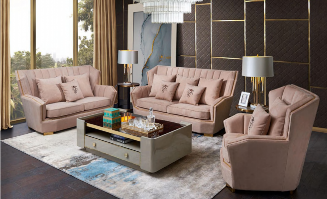 Zitbank Bank Modern Luxe Bankstel 3+2+1 Zits Set Ontwerp Bank Nieuw