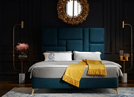 Bed 2x Nightstand 3-piece bedroom set Design group furniture