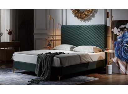 Bed Bekleding Ontwerp Luxe Tweepersoonsbedden Slaapkamer Lederen Hotelbed Nieuw