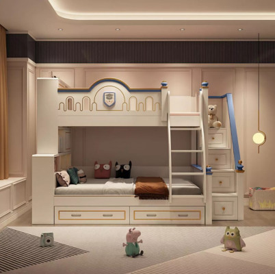Kinderbed Stapelbed Jeugdbed Hoogslaper Design Modern Bed Kinderkamer Bedden