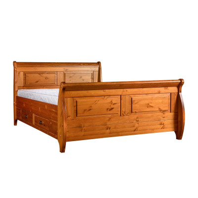 Ontwerp luxe dubbele hotelbedden slaapkamer hout 180x200cm beddengoed