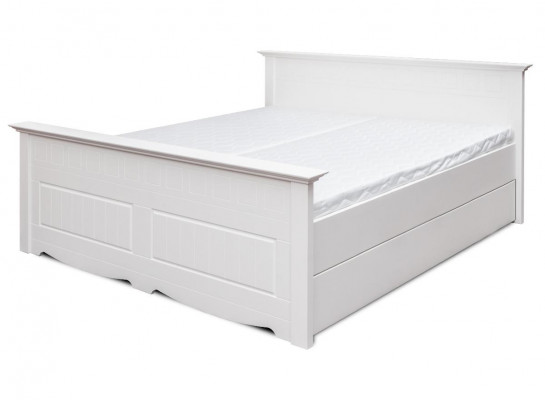 Lit Rembourrage Design Holzbetten Double Lits Blanc 180x200 Sommeil Chambre Bedekkende design houten bedden dubbele witte 180x200 slaapkamer