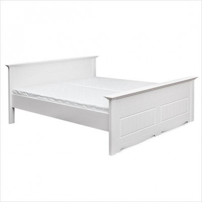 Boerenbed echt houten bedden 180x200c houten bed slaapkamer meubels wit landhuis