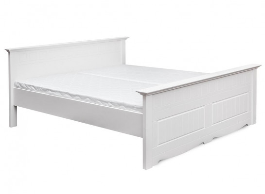 Boerenbed echt houten bedden 180x200c houten bed slaapkamer meubels wit landhuis