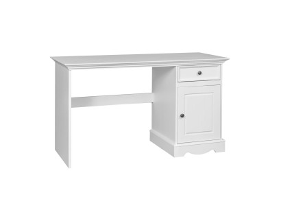 Massief houten bureau houten kantoormeubelen bureau computer landelijk huis.
