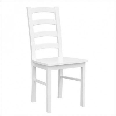 Landhuis eetkamerstoel Wit Stoelen Fauteuil Houten stoel Houten stoelen Meubels Wit