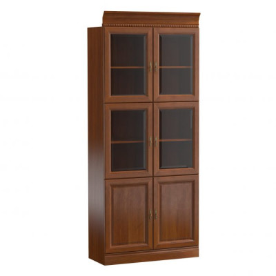 Klassieke kasten Kast Vitrine Vitrinekast Glas Wandkast Model BA-1