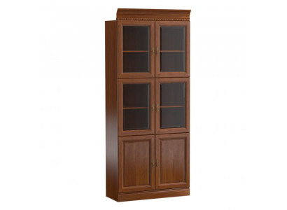 Klassieke kasten Kast Vitrine Vitrinekast Glas Wandkast Model BA-1