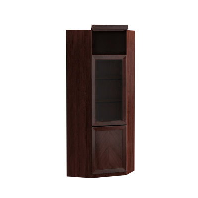 Systeemkantoorbar meubel vitrine archiefkast klassieke houten kast