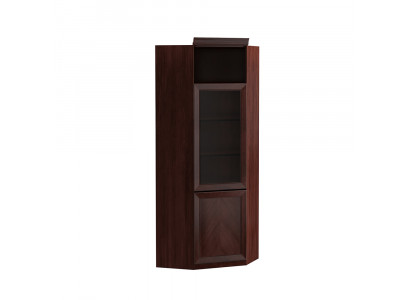 Systeemkantoorbar meubel vitrine archiefkast klassieke houten kast