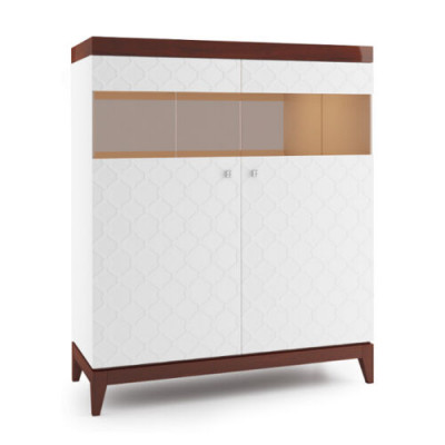 Moderne vitrine ontwerper kast plank glazen kast planken vitrines