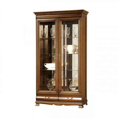 Klassieke vitrine vitrinekast vitrines kast wandkast - Model N-W2