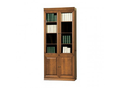 Klassieke kast Boekenkast Boekenplank Vitrine Vitrinekast Glazen kast