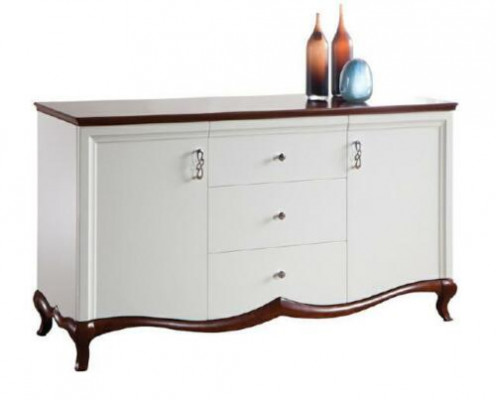 XXL Ontwerper dressoir massief hout dressoir kast groot nieuw dressoir MIK3sz