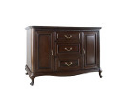 Klassieke commode, ladekast, dressoir, massief hout, nieuw V-K3sz