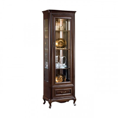Klassieke vitrinekast woonkamer vitrinekast vitrines Nieuw VW1/2 vitrine