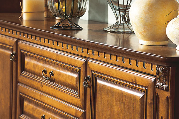 Klassieke commode commodes kast dressoir massief meubilair koloniaal nieuw OK8