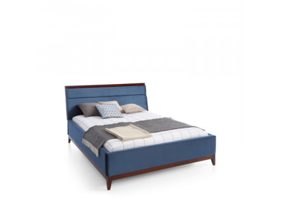 Luxe designer hotelbed TARANKO gestoffeerde bedden textiel dubbel nieuw huwelijk