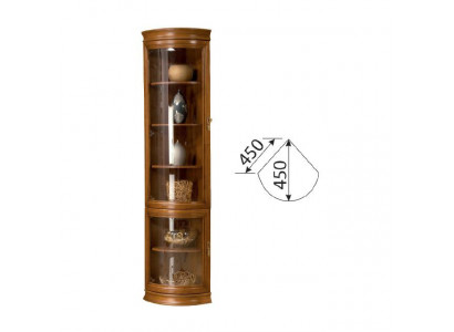 Klassieke kast boekenkast boekenkast vitrine vitrinekast glazen kast