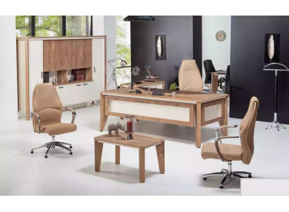 Luxe bureau tafel meubels hoekbureau tafels kantoor meubels houten tafel