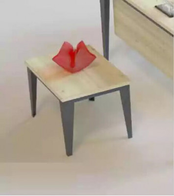 Kantoormeubelen moderne bureau salontafel dressoir bijzettafel 4-delig.