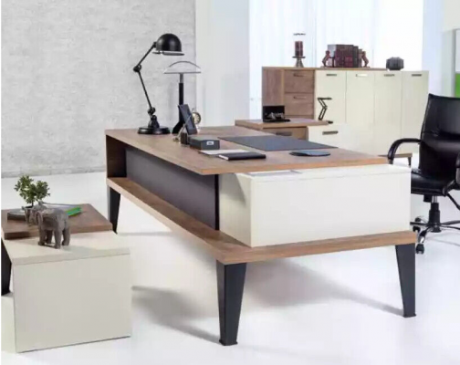 Ontwerpbureau Exclusieve kantoormeubelen Tafel Groot directiebureau