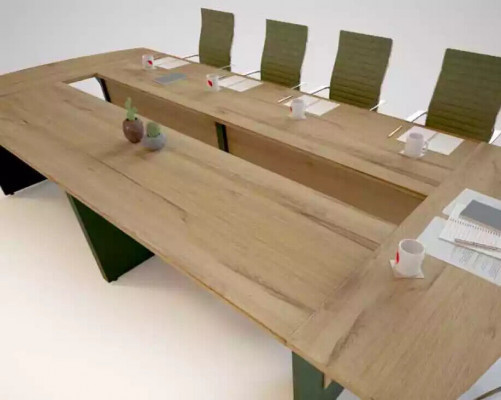 XXL Vergadertafel, conferentietafel, bureau tafel 390x180 Grote tafel Big  XXL Vergadertafel, conferentietafel, bureau tafel 390x180 Grote tafel Big