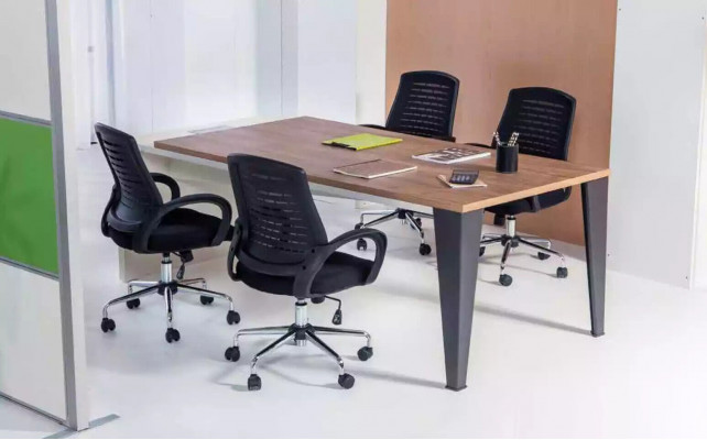 Conferentietafel Tafel Vergadering Besprekingstafel Hout Bureau Tafels 220cm