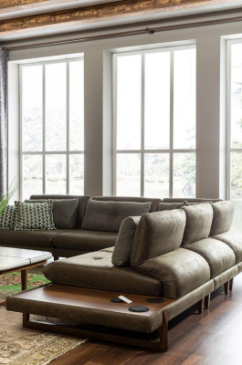 Woonkamer Set Luxe Meubels L-Vorm Bank Fauteuil Textiel Meubel Set Nieuw Woonkamer Set Luxe Meubels L-Vorm Bank Fauteuil Textiel Meubel Set Nieuw