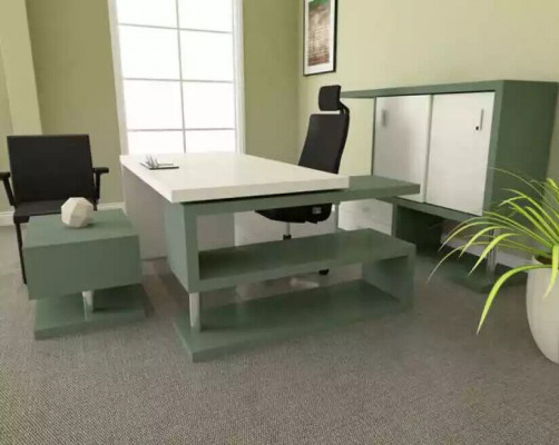 Tafel Bureaukast Kantoor meubels Bureaus Tafel Hout Moderne inrichting
