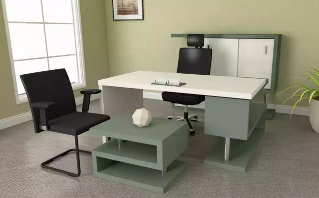 Tafel Bureaukast Kantoor meubels Bureaus Tafel Hout Moderne inrichting