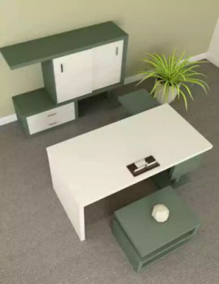 Tafel Bureaukast Kantoor meubels Bureaus Tafel Hout Moderne inrichting