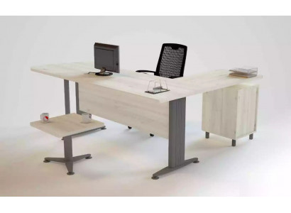 Luxe bureau lade salontafel 3-delige set meubilair tafel hout