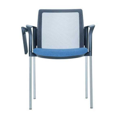 Moderne gestoffeerde stoelen ontwerp stijlvolle blauwe stoelen kantoorstoel stoel nieuw